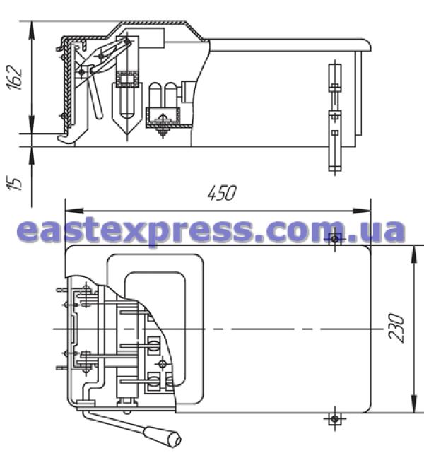 Коробки ответвительные У4031, У5031 с разъеденителями на 100А